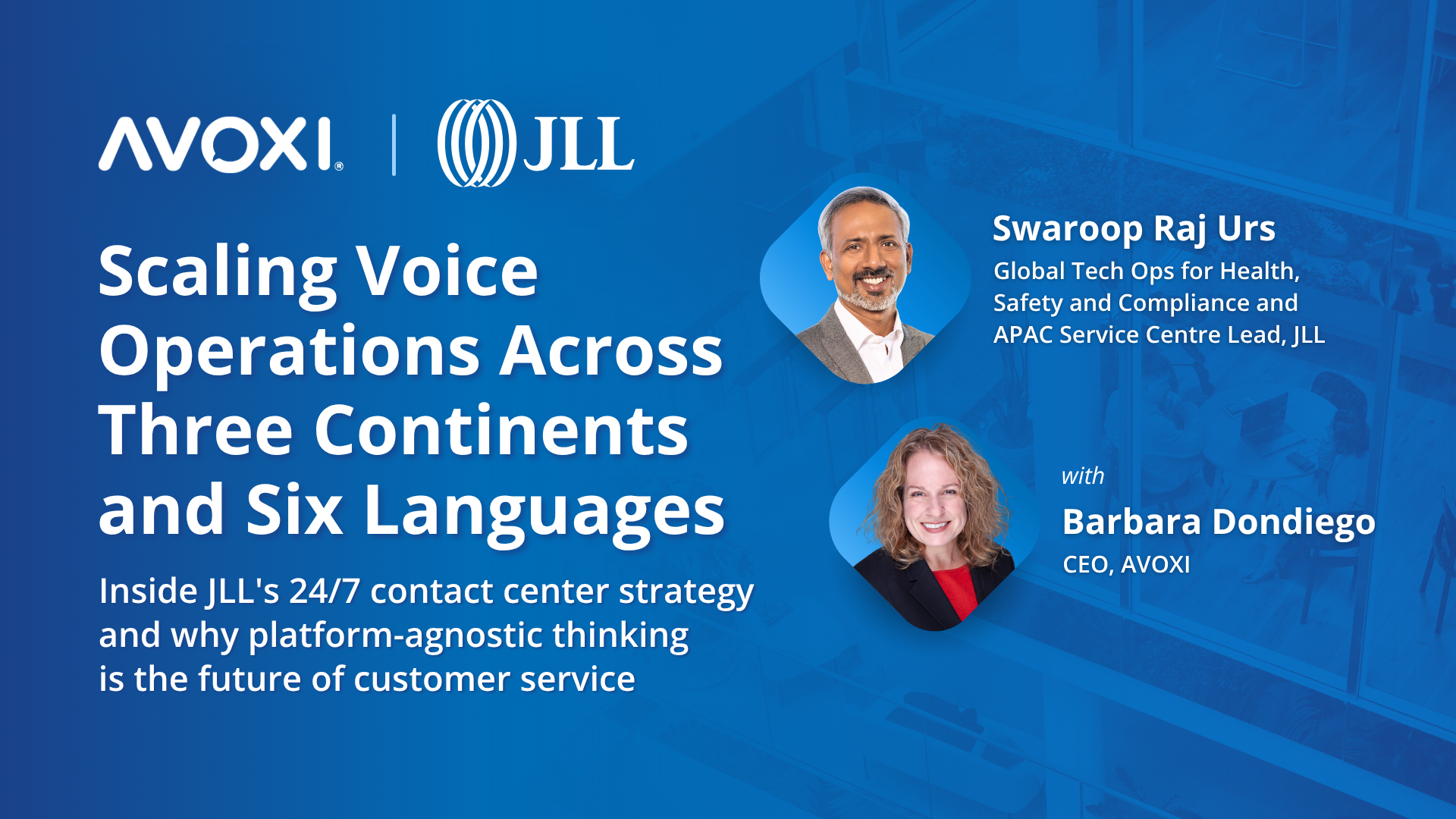 JLL Customer Webinar